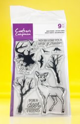 133 Stämplar "Deer friend"