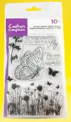 135 Stämplar "Butterfly meadow"