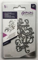 344 Foil stamp dies " Flourishing swirls 1"