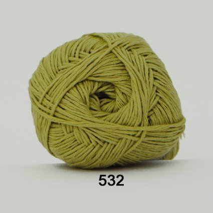 Nytt garn Green Cotton Linen