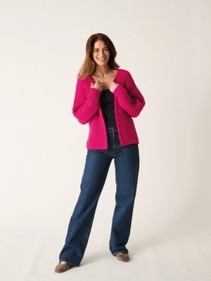 Stickbeskrivning-kofta