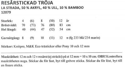 resarstickad