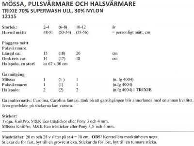 stickbeskrivning