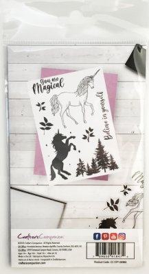 136 Stämplar "Unicorn magic"