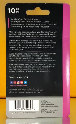 211 Infärgnings verktyg, kantig 