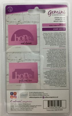 251 Stämpel och die "hope"