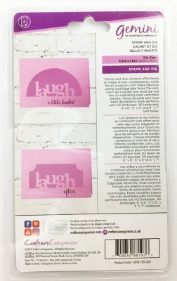 253 Stämpel och die "laugh"