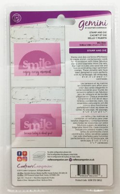 259 Stämpel och die "smile" 