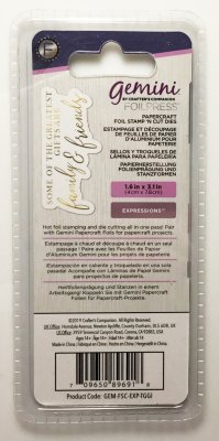 343 Papercraft foil stamp'n cut dies "The greatest gift"