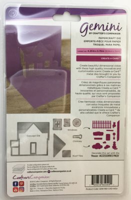 472 Papercraft die "House-consept die"