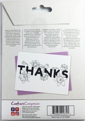 720 Photopolymer stamp "Thanks"