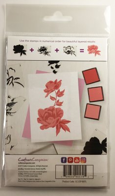 743 Photopolymer stamp "Beautiful flower"