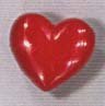Hjärta rött 11 mm